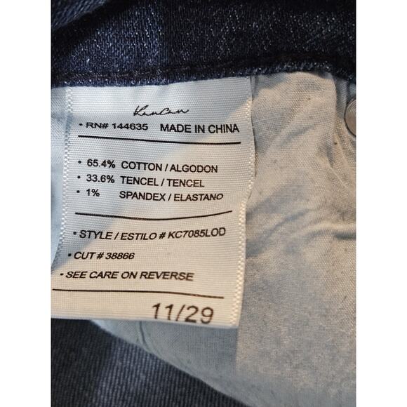 Kancan Mid Rise Skinny Stretch Jeans Women's Size 11/29 Blue - Picture 6 of 10